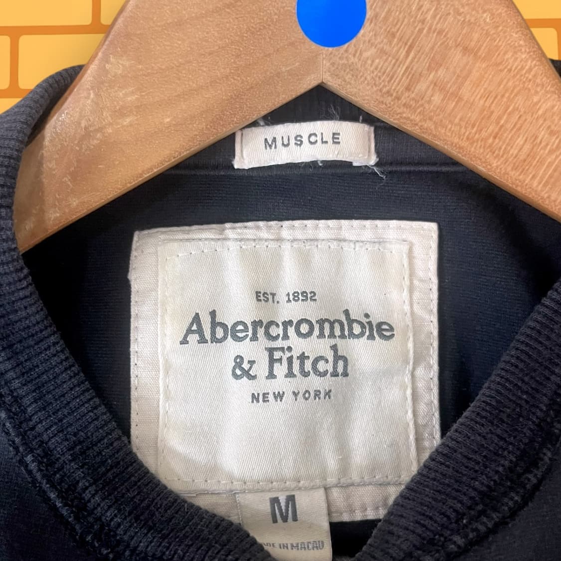 아베크롬비 인디언 패치워크 롱슬리브 티 (M) 상품이미지4