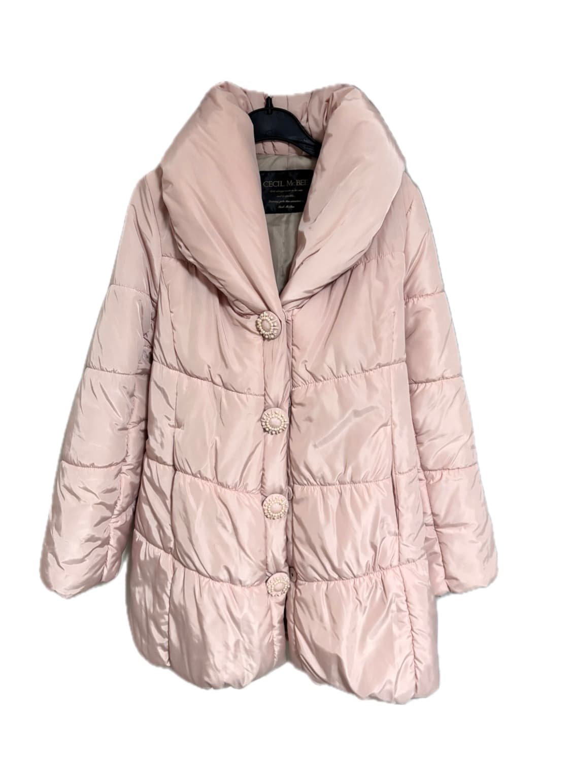 세실맥비 핑크 패딩 /로걀히메갸루스나계걸리양산형양지뢰 상품이미지1