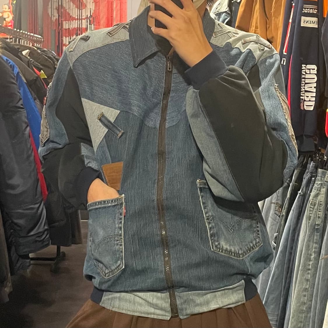 [IM] 리바이스 리메이크 데님 카라 자켓 상품이미지2