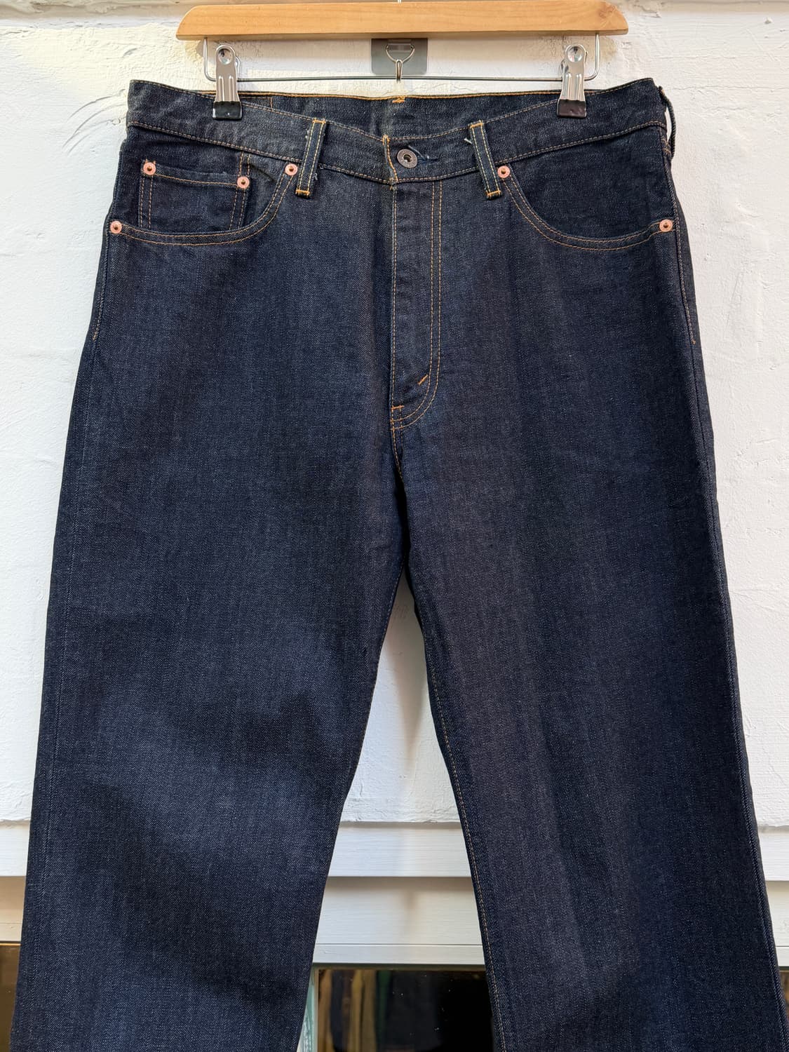 Levis 502 리바이스 재팬 스트레이트 데님 진 34x34 상품이미지2