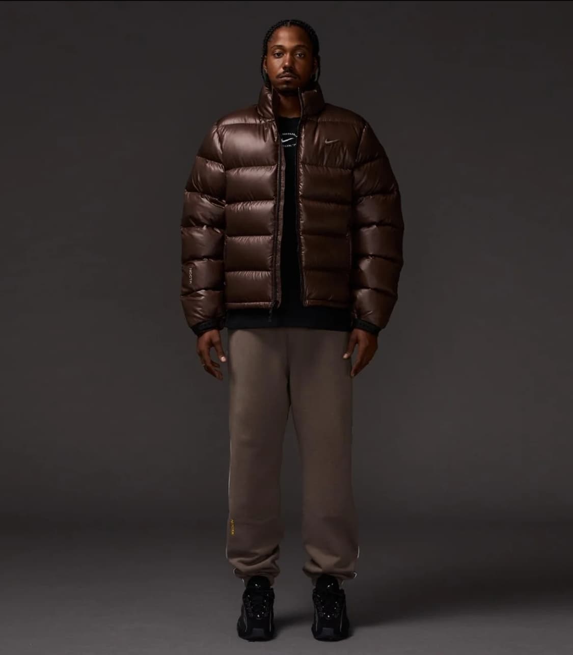 [XL]나이키 x 녹타 패딩 브라운 상품이미지7