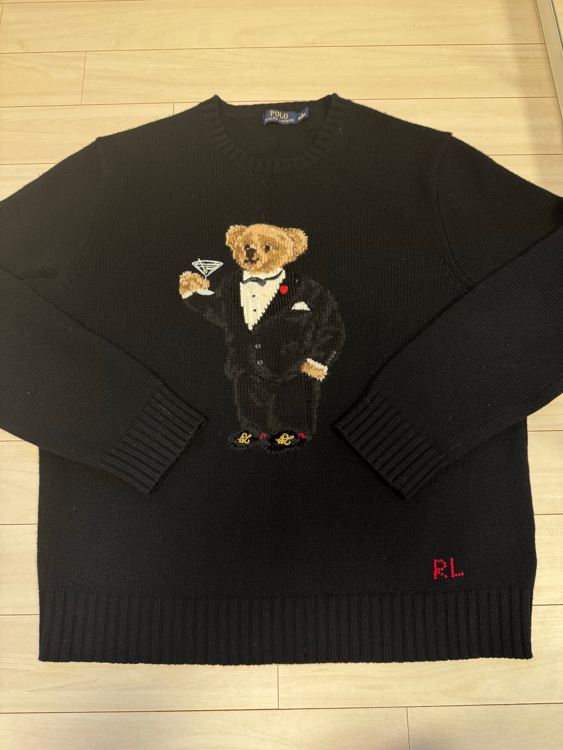 폴로 랄프로렌 울 캐시미어 마티니 베어 니트 상품이미지1