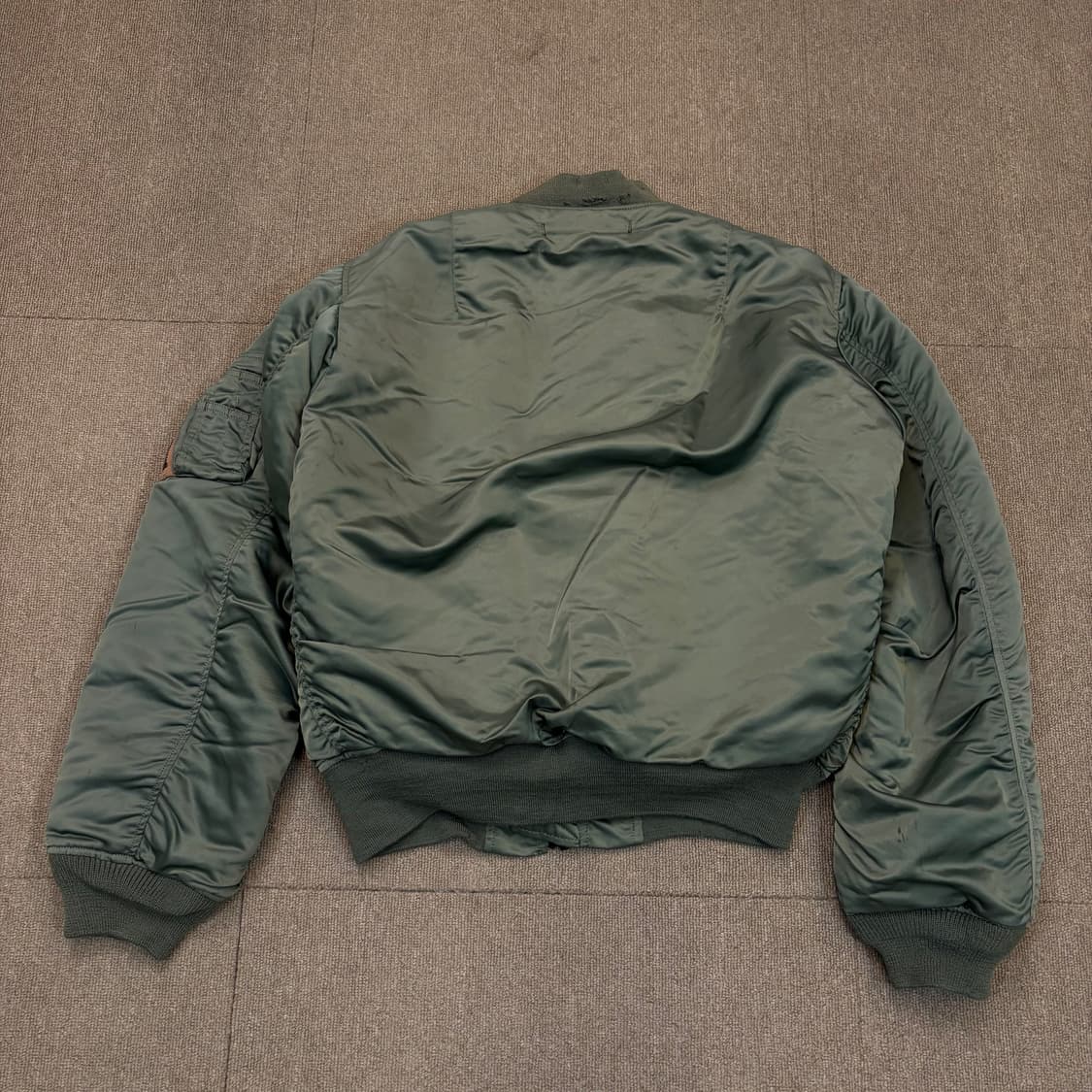 CAB CLOTHING CO us 캡클로딩 ma-1 울파일 항공점퍼  상품이미지9