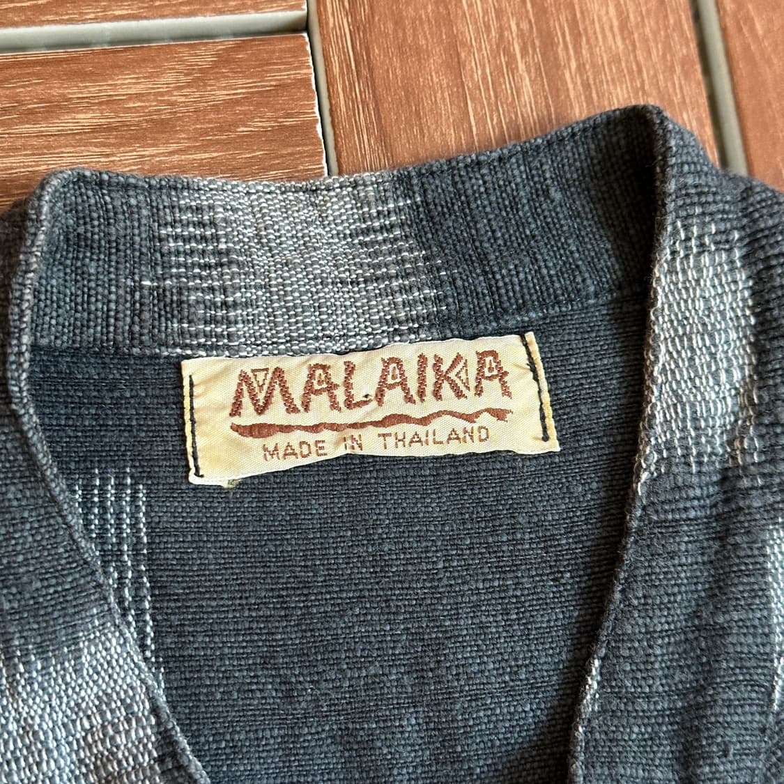 Malaika ikat pattern cotton shirts 상품이미지7