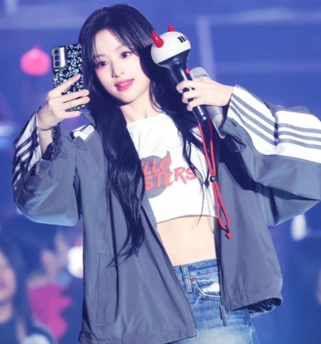 아디다스 아딜레늄 시즌3 트랙탑 그레이 판매합니다 상품이미지2