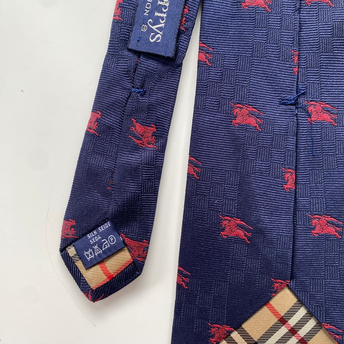 버버리 모노그램 명품 정품 넥타이 (Burberry) 상품이미지5