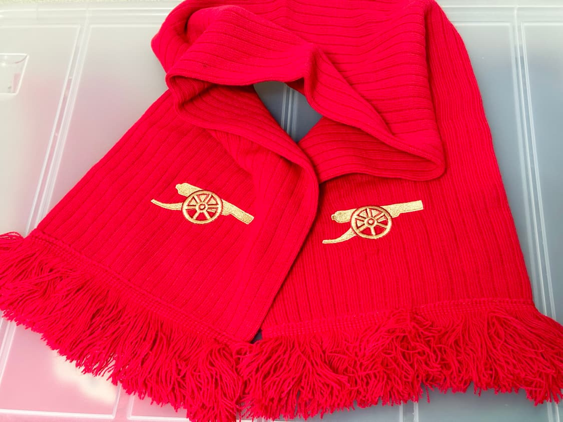 아스날 아크릴 머플러 스카프 영국산 상품이미지2