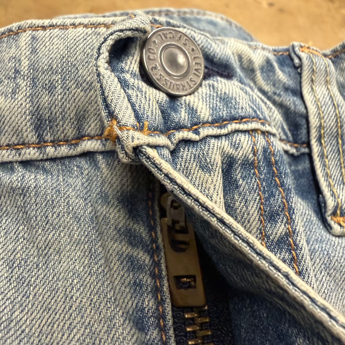 [정품/32] 리바이스 청바지 연청 데님 팬츠 b17 상품이미지8