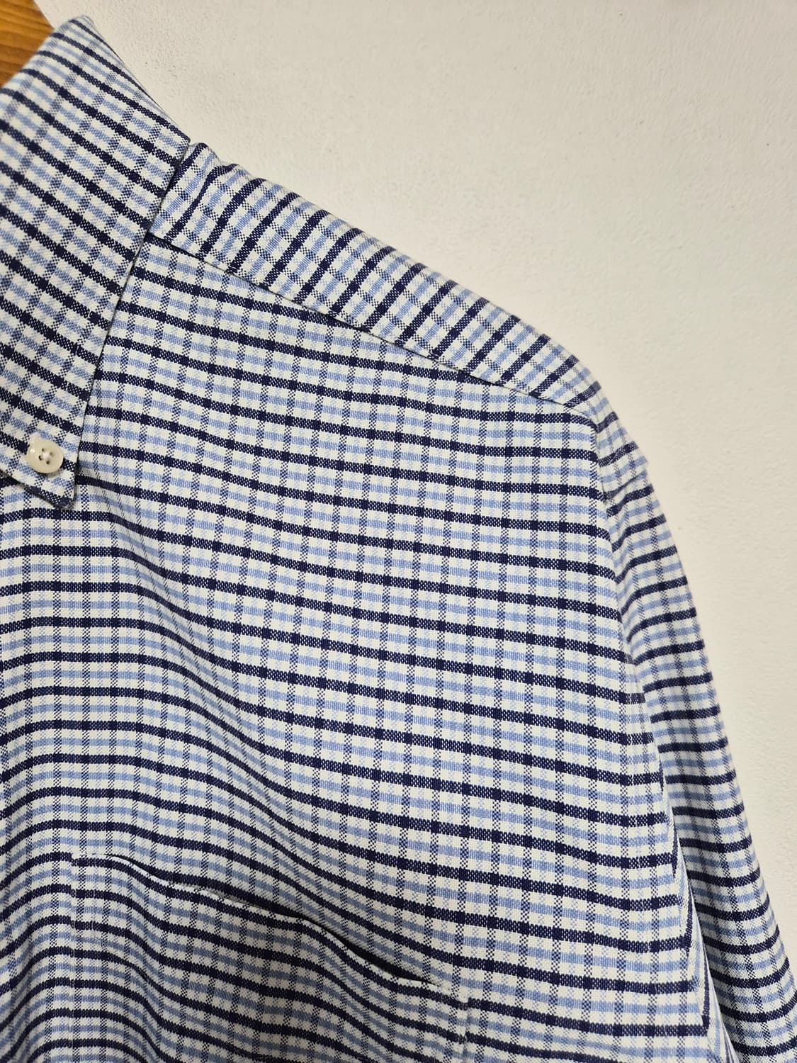 엘엘빈LLBEAN 옥스포드 체크 셔츠 M - S396 상품이미지3