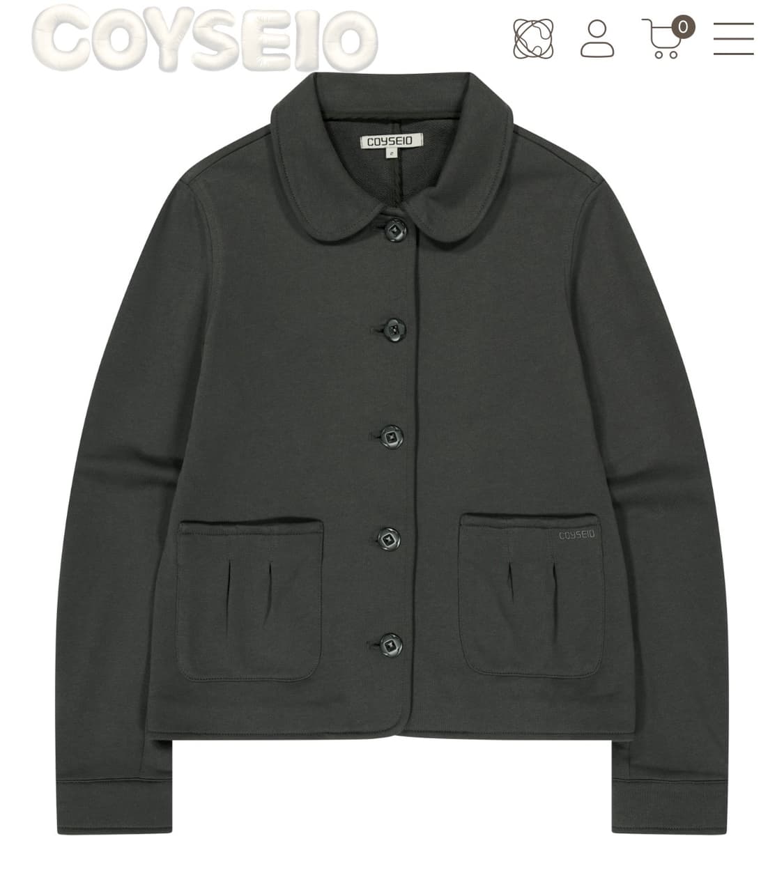 COZY SWEAT JACKET (2사이즈) 상품이미지1