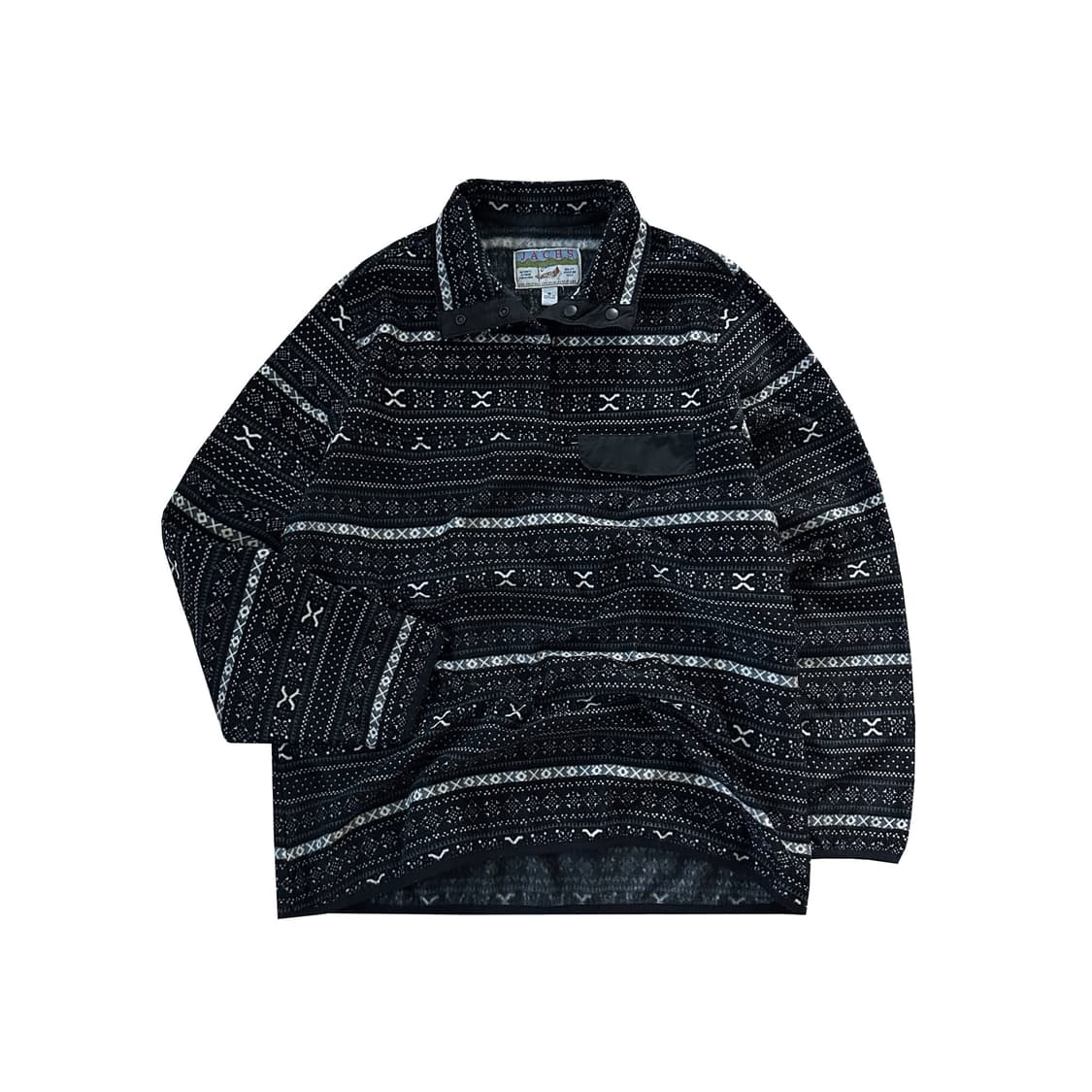 ・. Snowflake Nordic Half fleece ☁︎.  상품이미지1