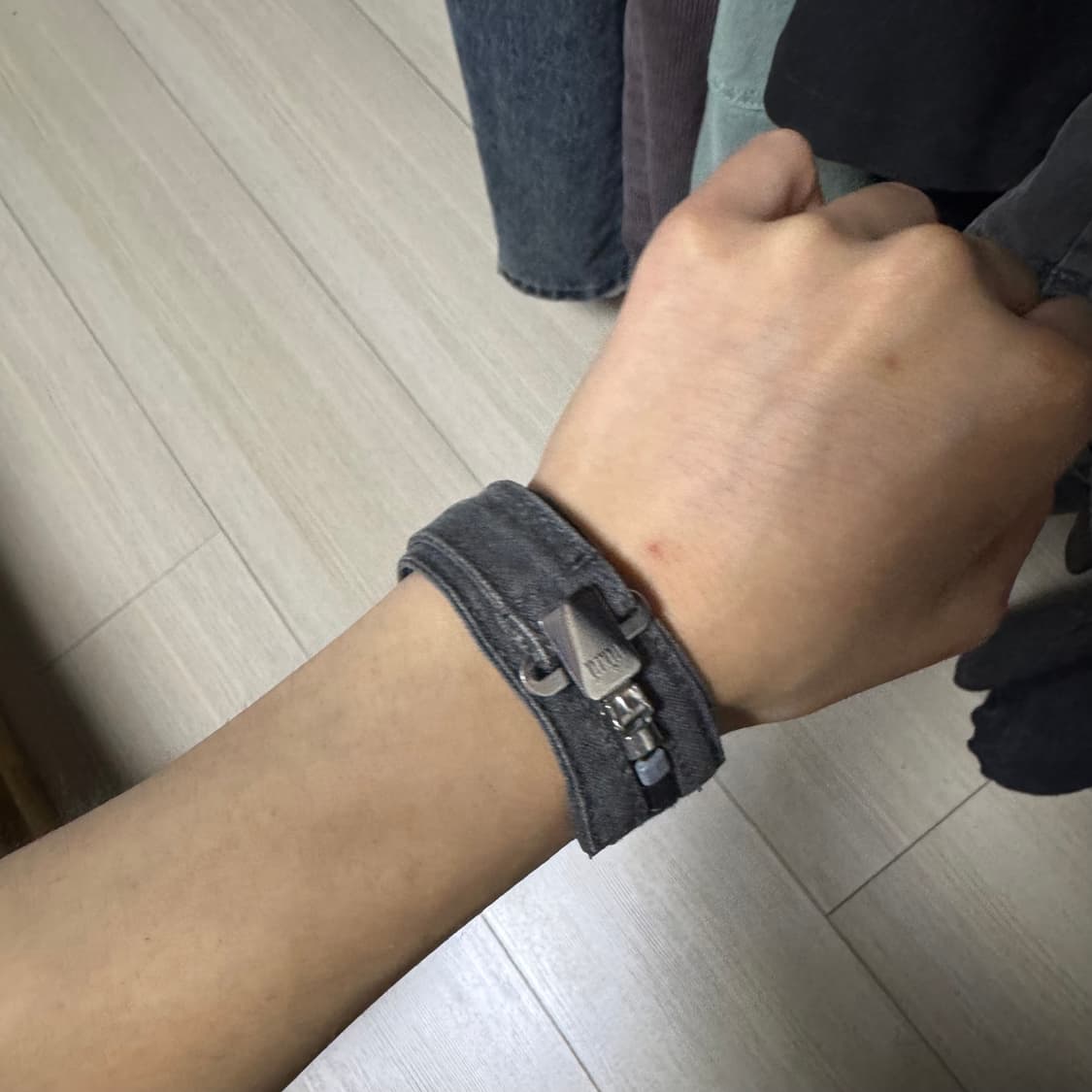 OS) 블랙멀 팔찌  상품이미지2