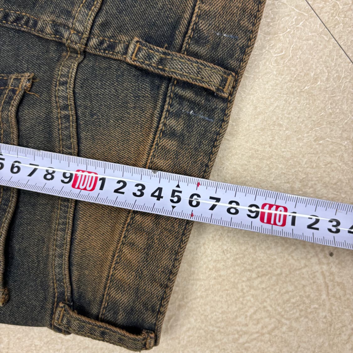 빈티지 워싱 부츠컷 데님 팬츠 상품이미지5