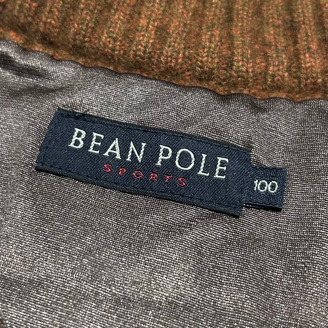 [M] Beanpole 빈폴 우먼즈 울 헤비 반집업 니트 상품이미지6