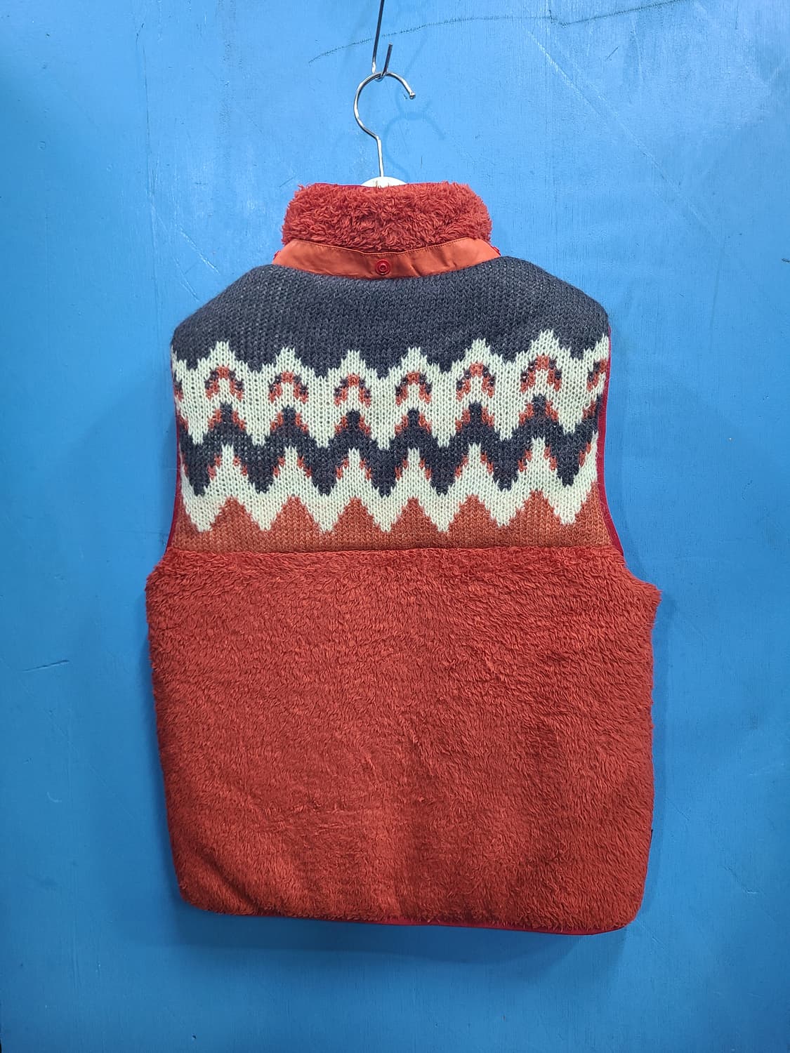 일본빈티지 양면양털후리스조끼like 노스페이스 상품이미지5