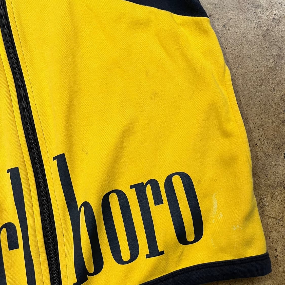 말보로 코튼 면 집업 져지 트랙탑 상품이미지9