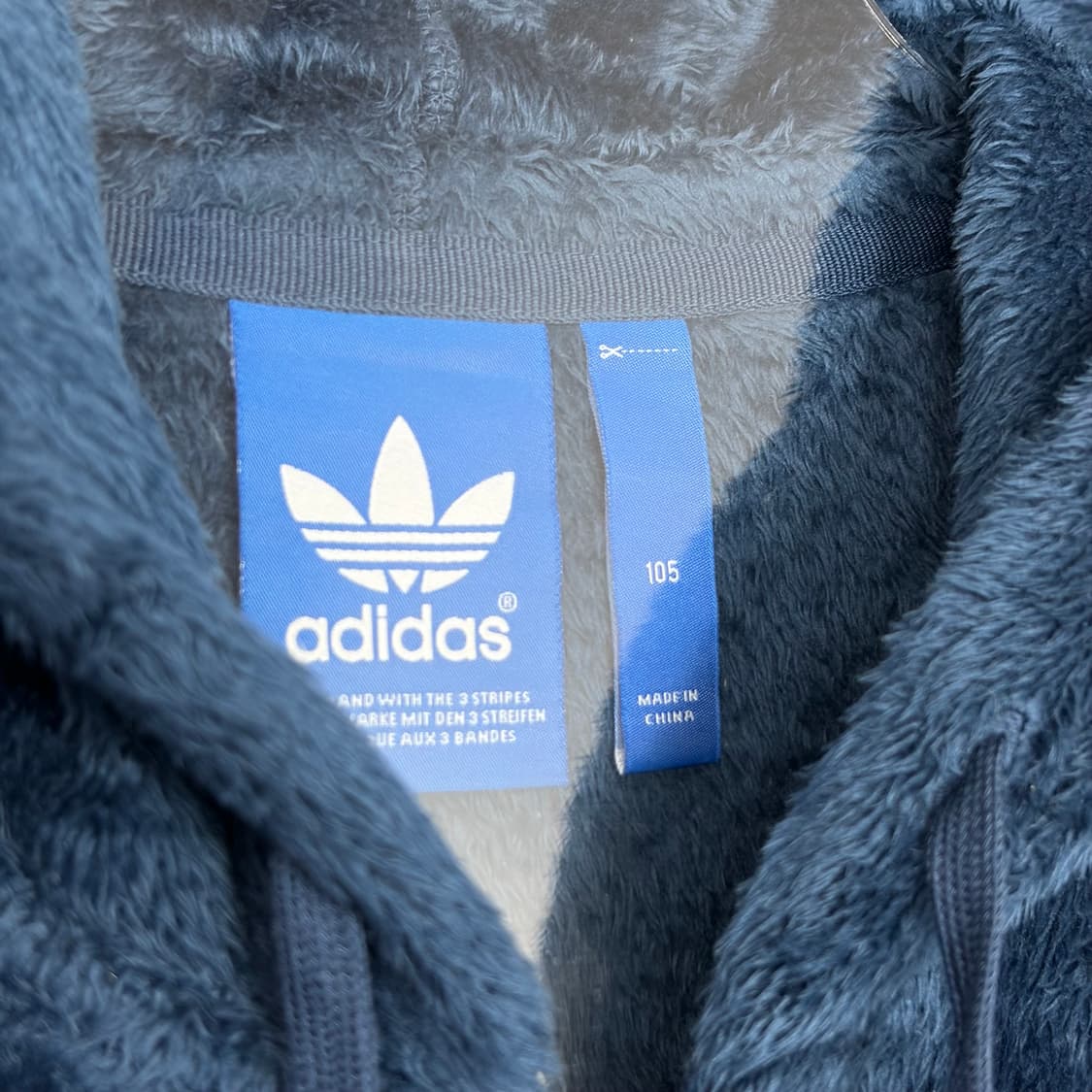 아디다스 플리스 후리스 후드 집업 자켓 상품이미지3