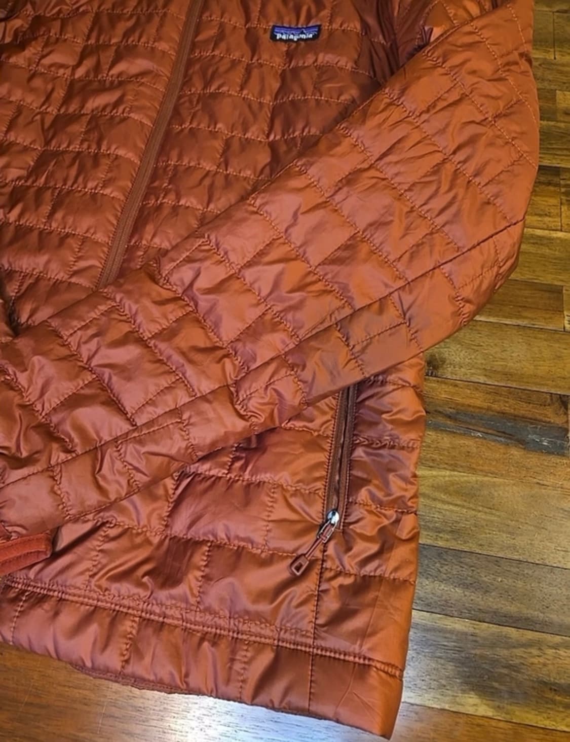 파타고니아 나노퍼프(nano puff) burnished red  XL 상품이미지6