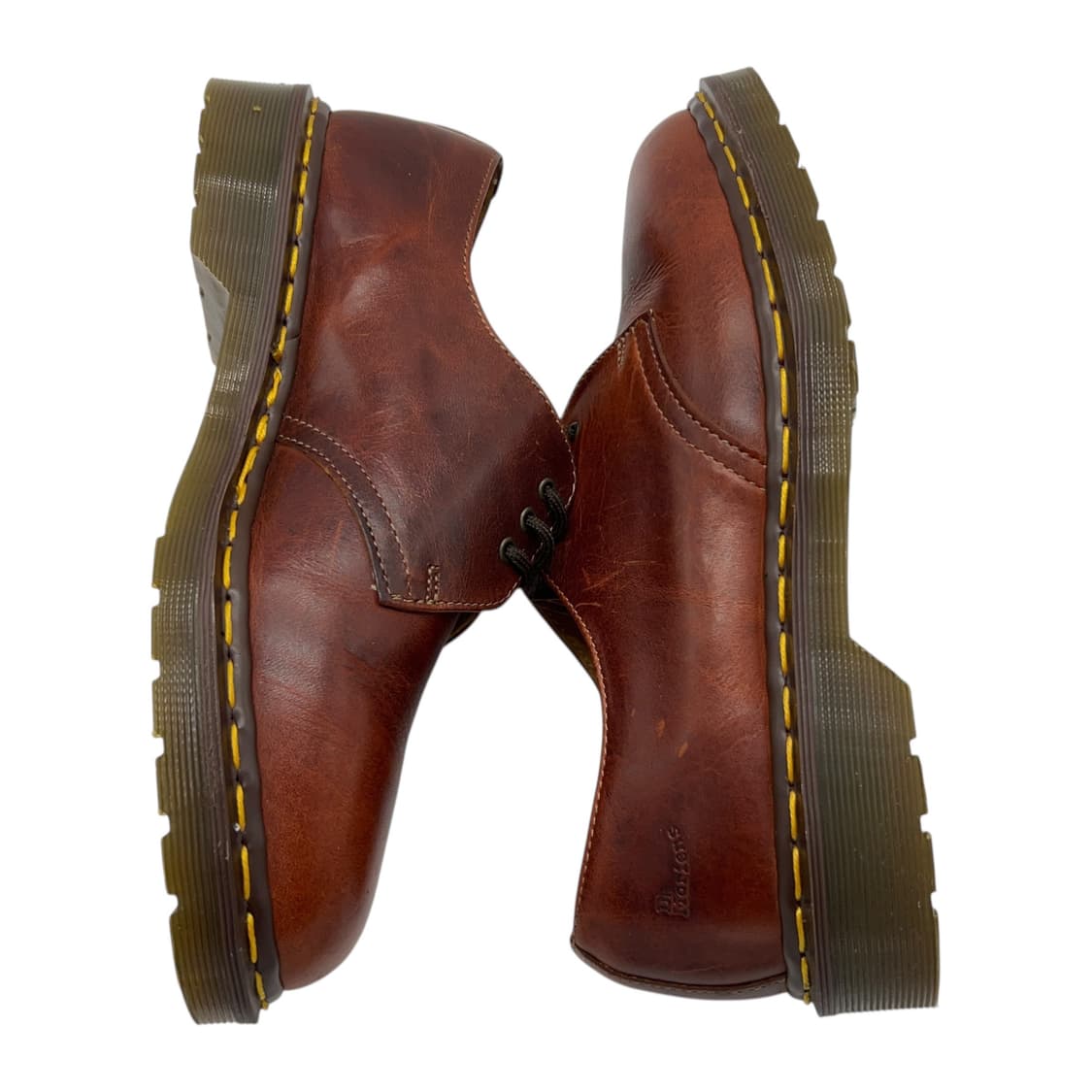 280 Vtg 닥터마틴 1461 스무스 브라운 상품이미지3