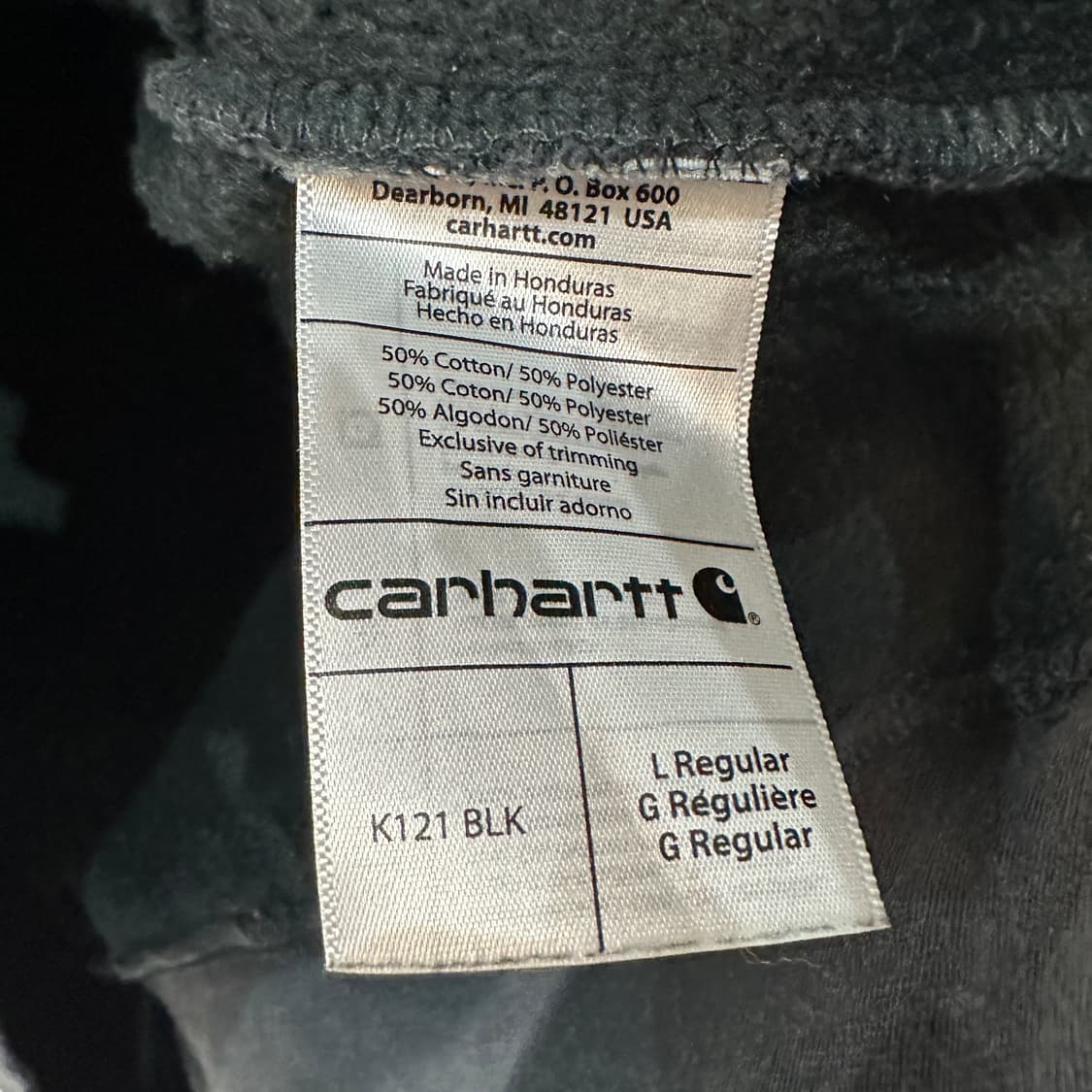 칼하트 기모 후드티 100-105 상품이미지4