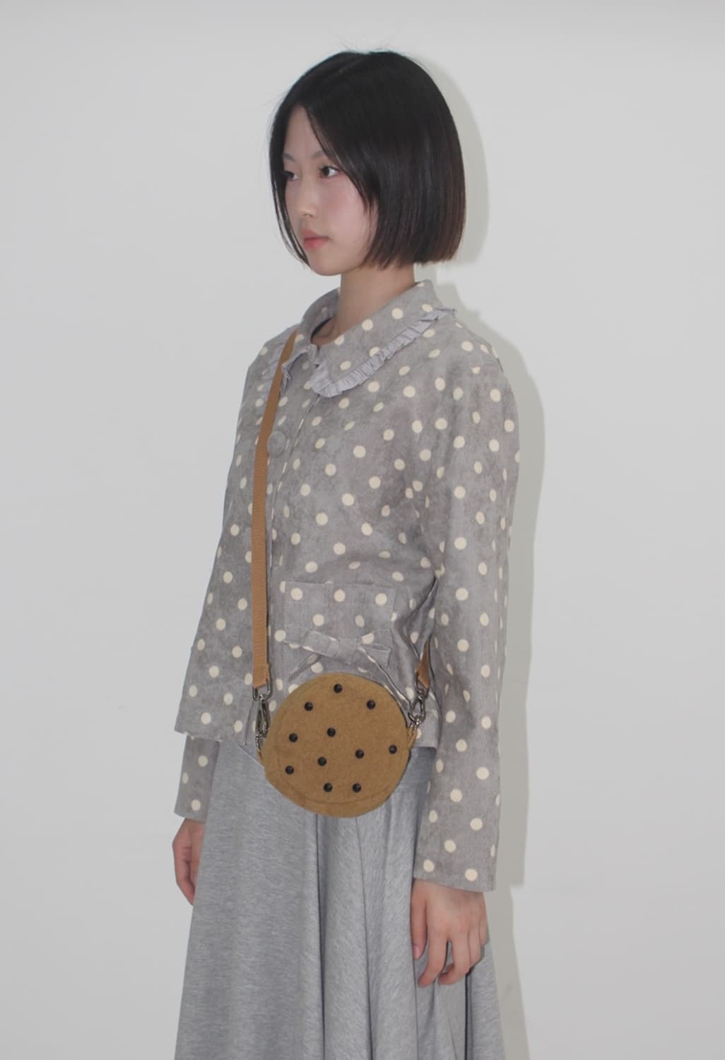 Dot Corduroy Coat 상품이미지1