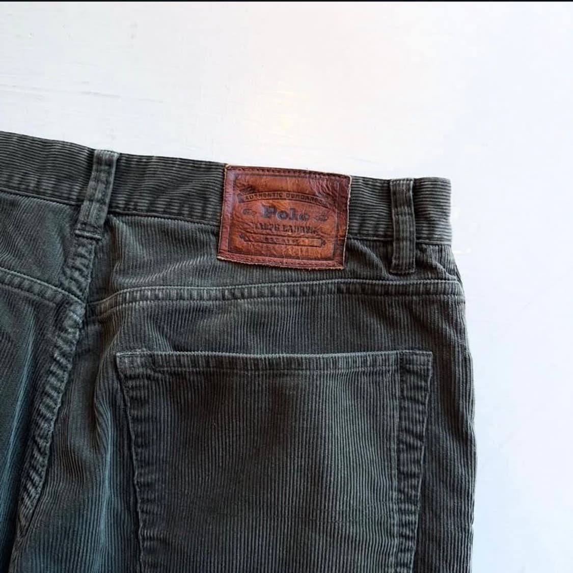 폴로랄프로렌 올리브 코듀로이 팬츠 상품이미지6