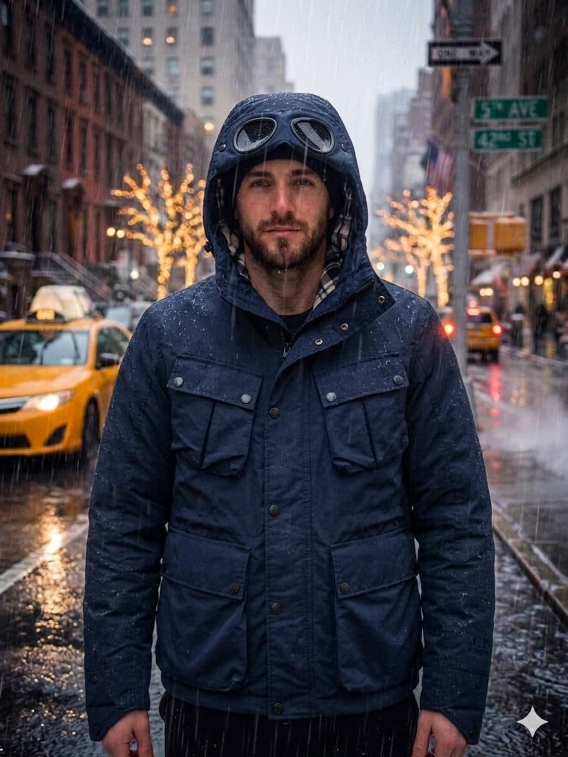 [국내정품]CP컴퍼니 고글 멀티포켓 자켓 (95,디지털 카모 안감) 상품이미지1