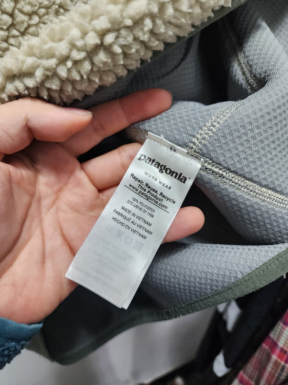파타고니아 레트로 파일 플리스 자켓 베이지 상품이미지6
