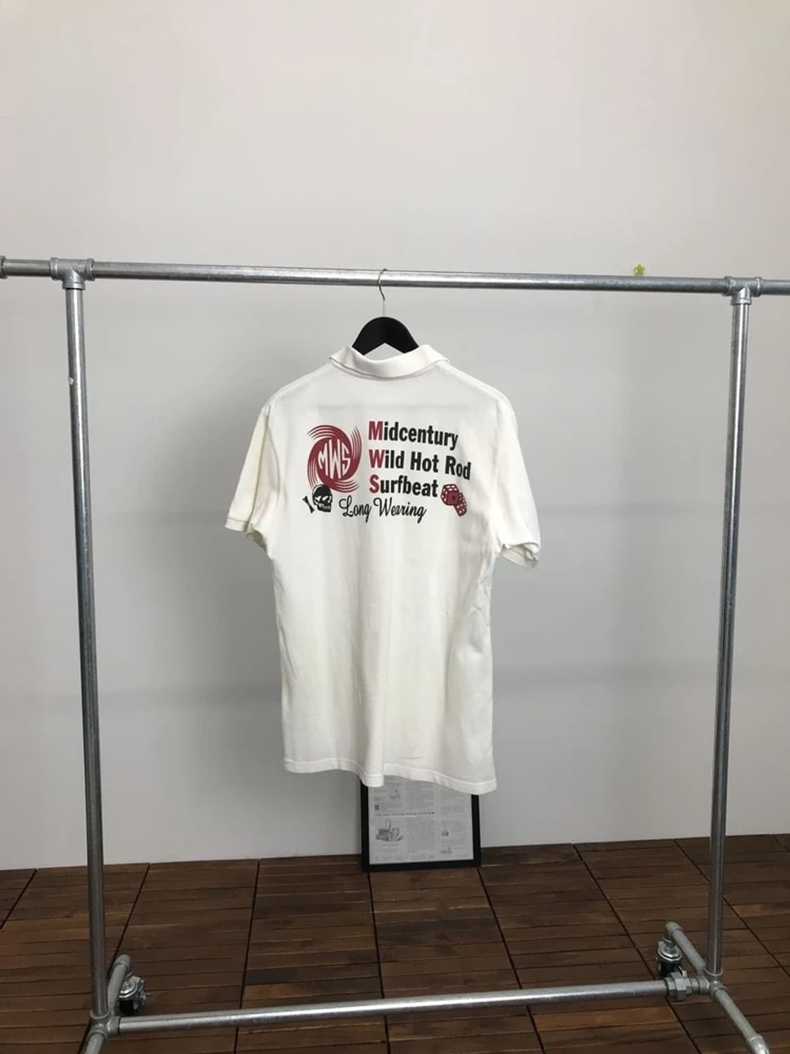 MWS Hot Rod Surfbeat Graphic Polo Shirt 상품이미지6