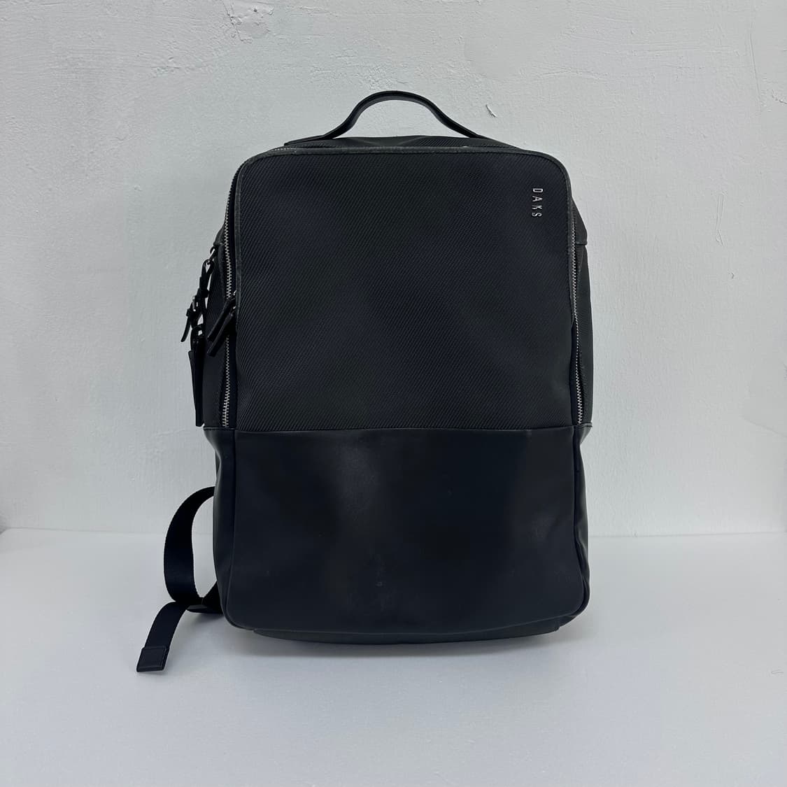 DAKS 닥스 레더 배색 비즈니즈 백팩 가방 상품이미지1