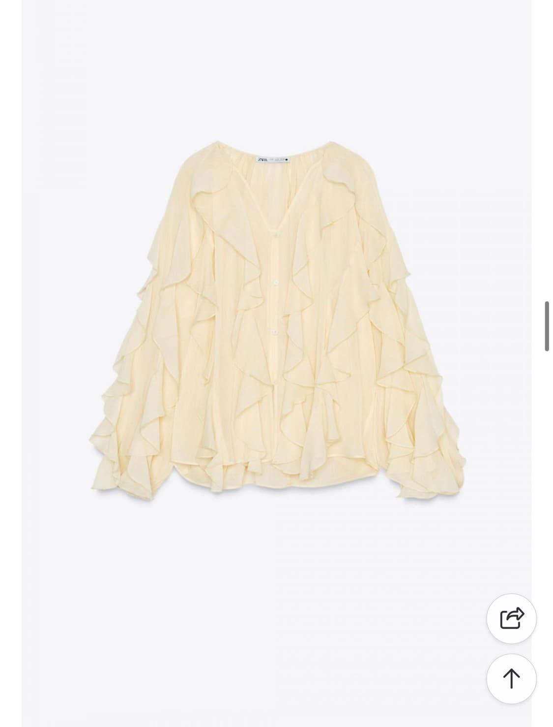 자라 블라우스 상품이미지2