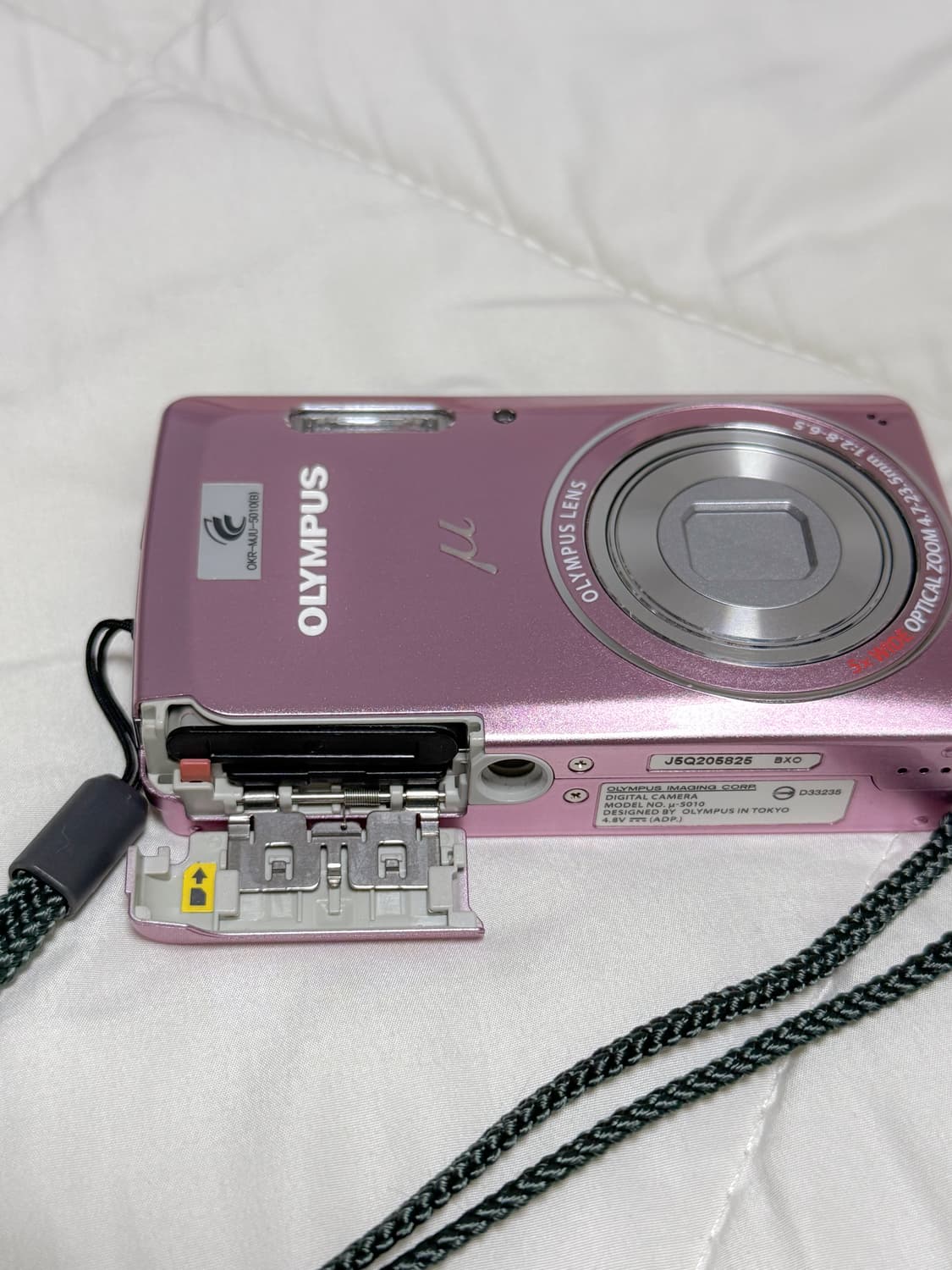 [작례O] 올림푸스 뮤 5010 핑크 카메라 상품이미지2