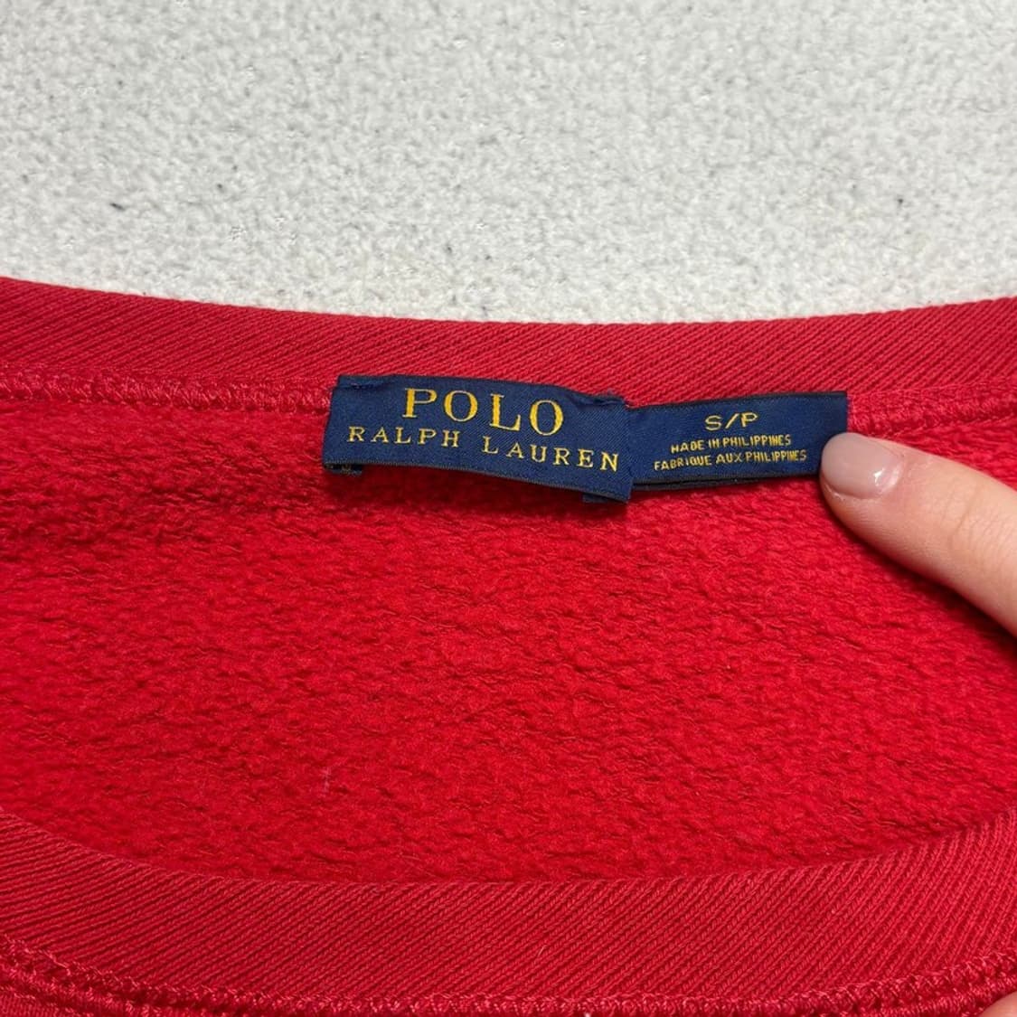 폴로랄프로렌 스웻셔츠 맨투맨 S 상품이미지5