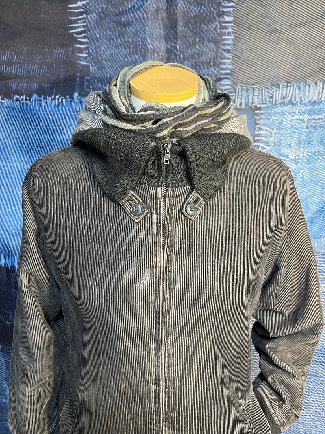 코듀로이 하이넥 집업 자켓 상품이미지8