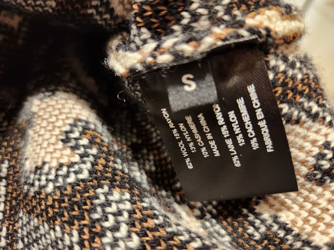 (정품)프로엔자슐러 Proenza Schouler 브라운자카드패턴 스웨터 상품이미지8