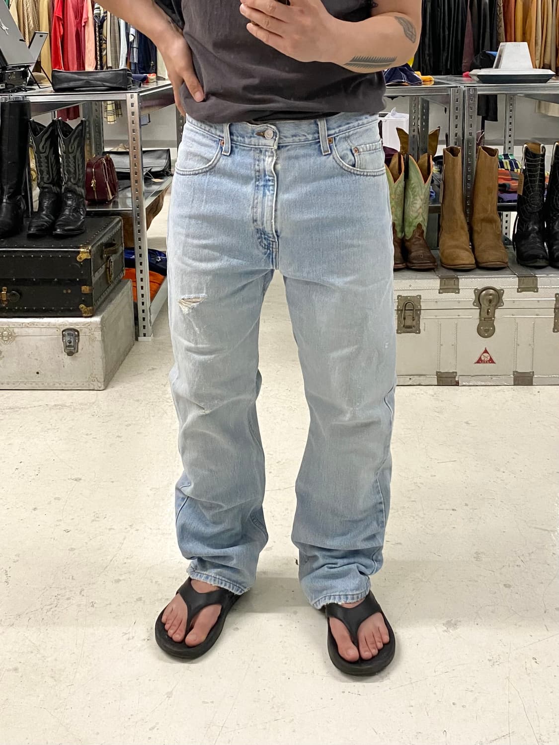 00's LEVI'S 505 denim pants 상품이미지1