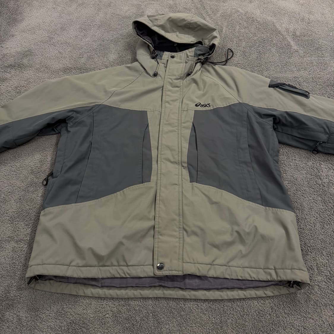 [ 정품/100 ] 아식스 올드스쿨 고프고어 바람막이 자켓 상품이미지3