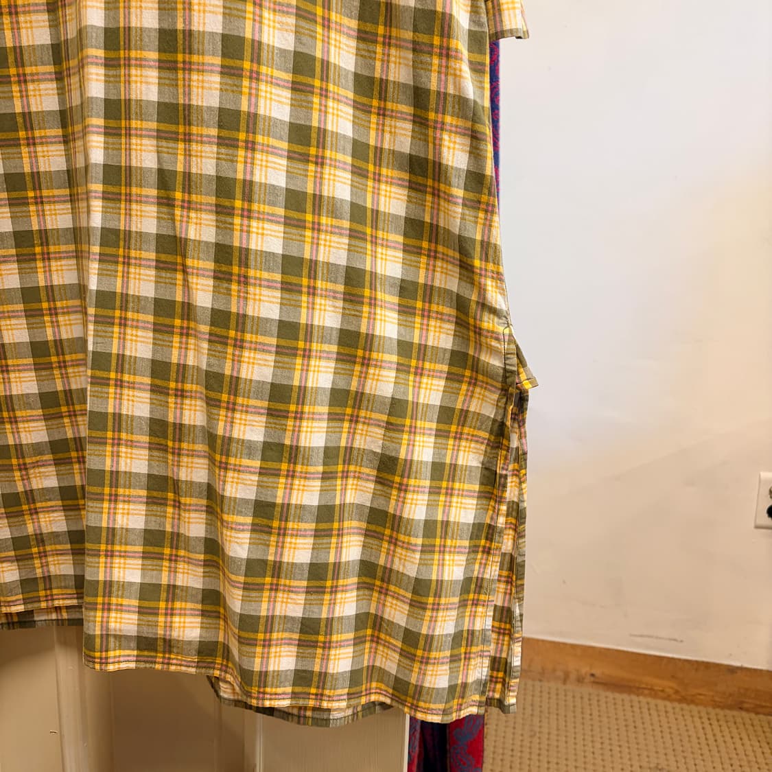 오리지널 마드라스 트레이딩 컴퍼니 체크 후드 원피스 상품이미지5