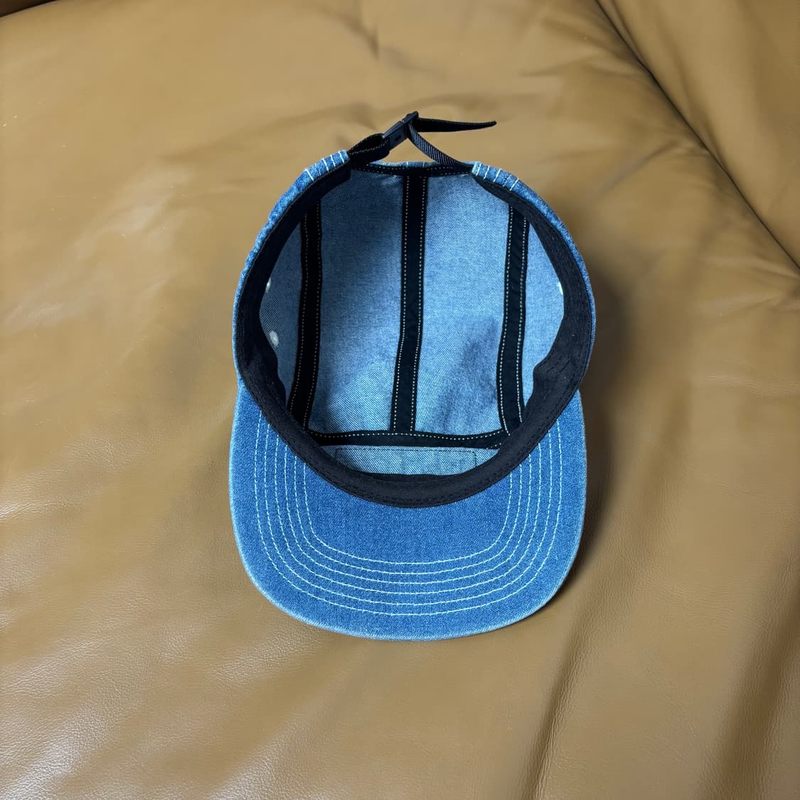 Supreme 슈프림 데님 캠프캡 모자 (Washed Denim) 상품이미지6