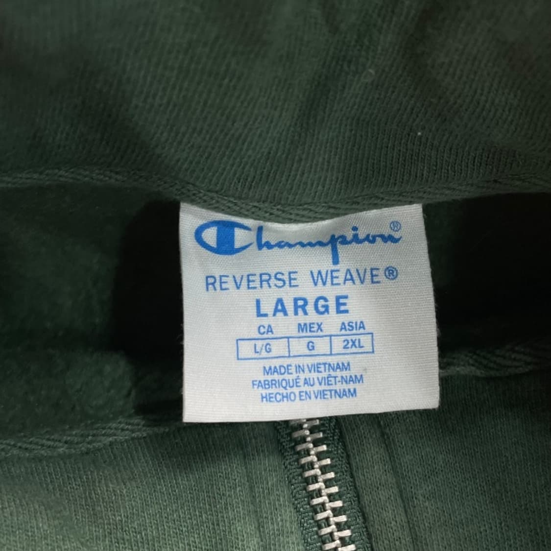 100 챔피언 리버스위브 반집업 맨투맨 상품이미지3