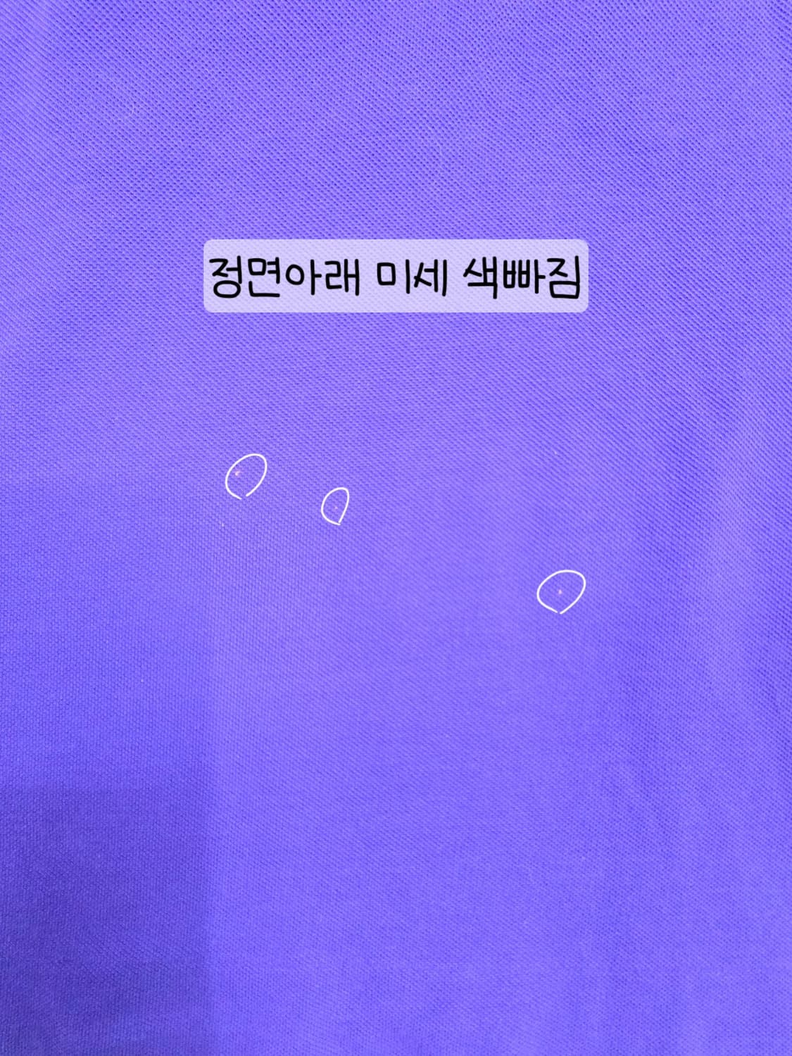 [프립]L/라코스테 퍼플 반팔 카라티 상품이미지7