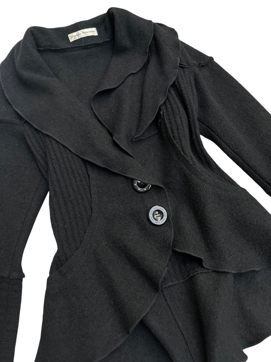 Hiroko koshino asymmetry coat 상품이미지5