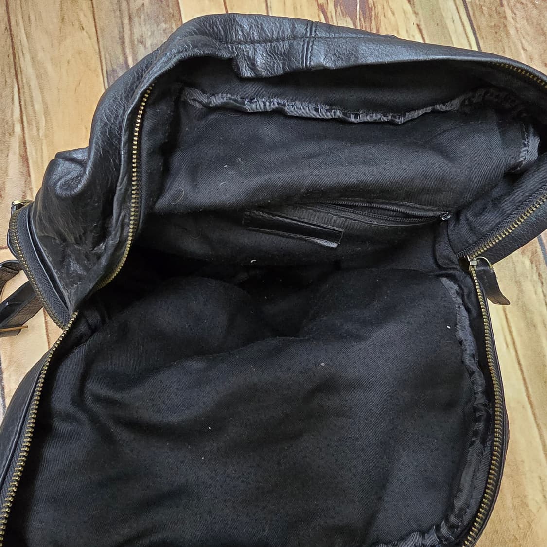 빈티지 풀그레인 카우레더 백팩 상품이미지6