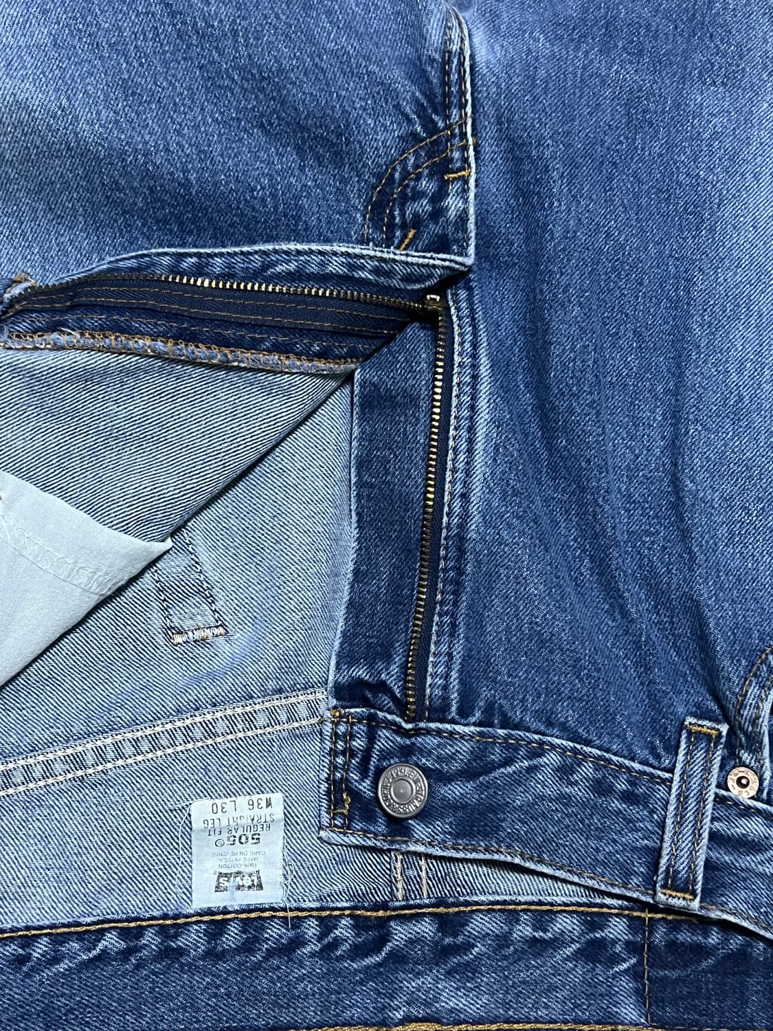 USA 00s초 리바이스 505 (36x30) 상품이미지8