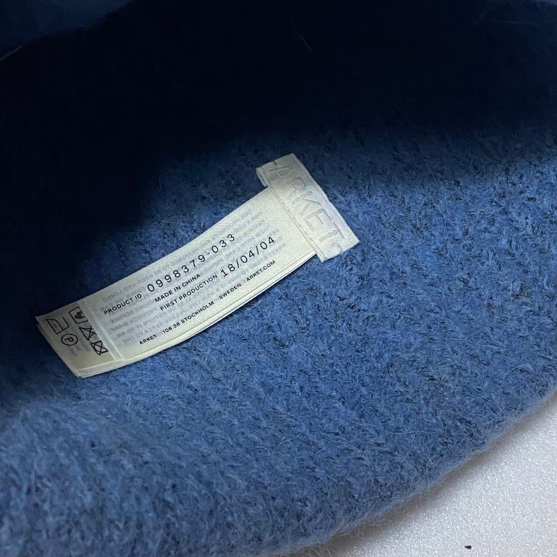 [정품] 아르켓 알파카 니트비니(새제품) 상품이미지5