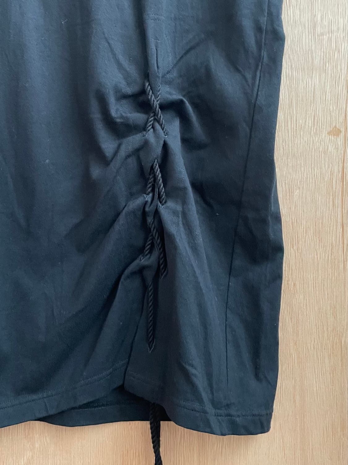 요지야마모토 s’yte 개더 스트링 슬리브리스 상품이미지4