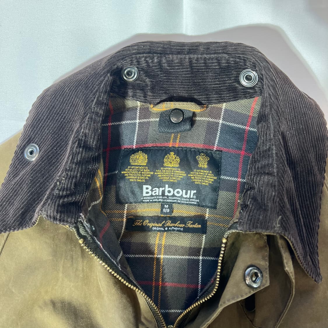 [M 8/9]바버 키즈 뷰포트 왁스자켓 상품이미지2