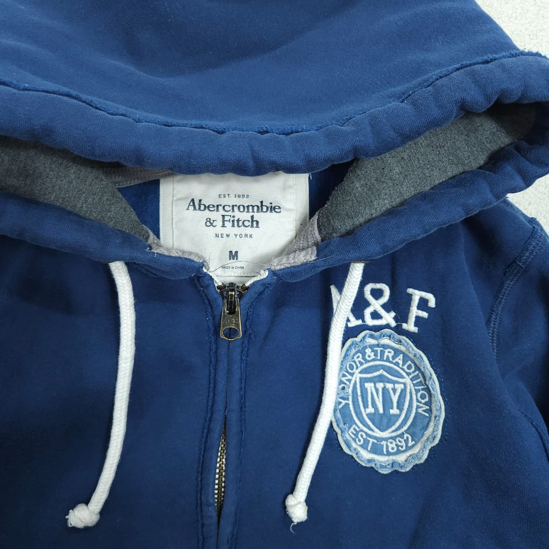아베크롬비 후드 집업 M 상품이미지3