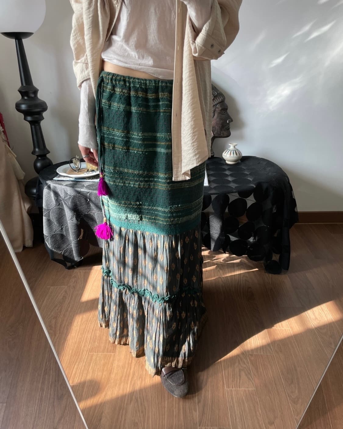 ethnic long skirt 상품이미지7