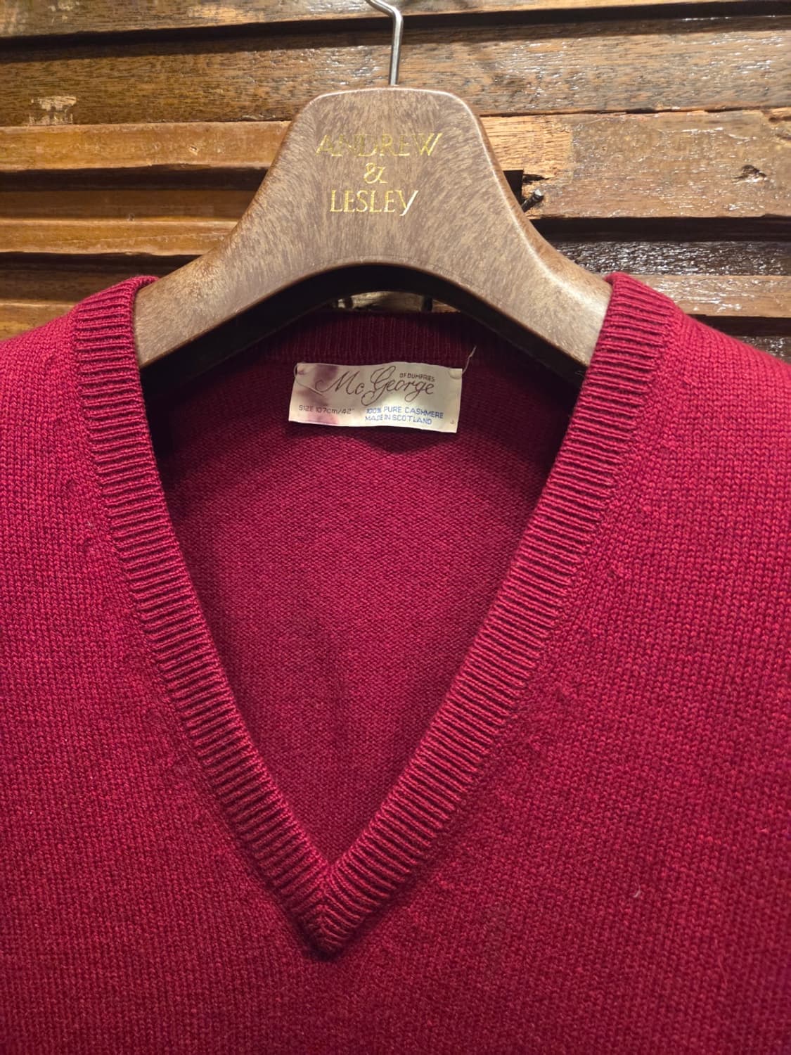 맥 조지 캐시미어니트 베스트 상품이미지10